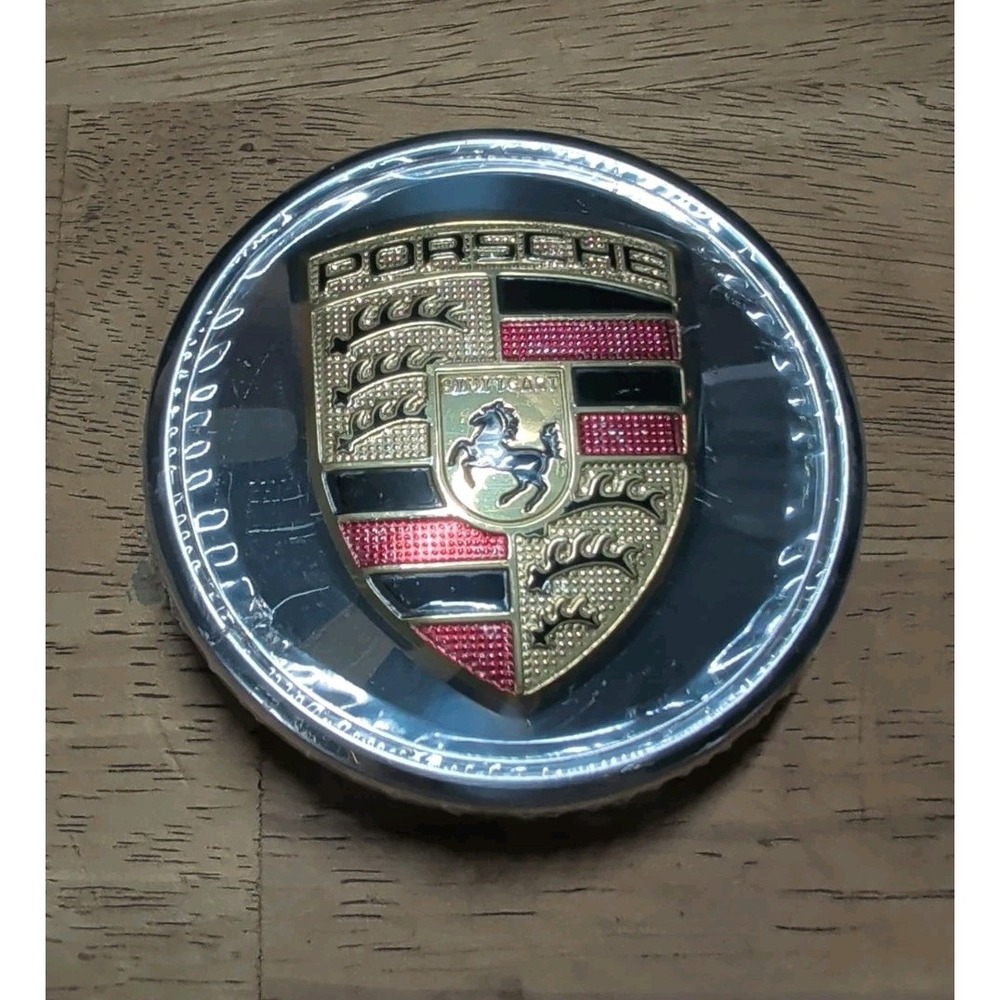 Center Cap 781-1 Fits Porsche 3" Gray/ Gold
